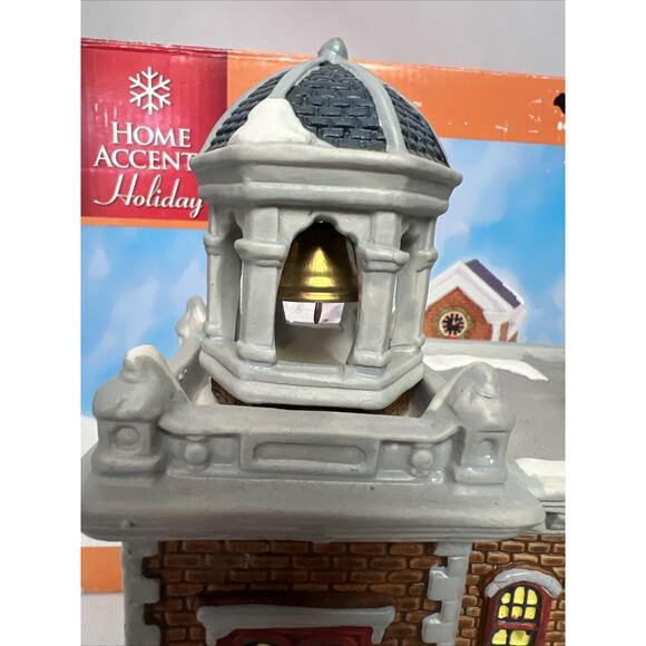 Home Accents Holiday Holiday Home Accents Holidaycanterbury Lanehandpainted Porcelain Fire